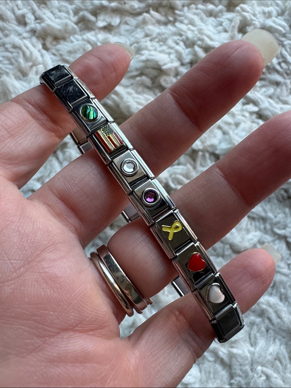Y2K Italian Charm Bracelet